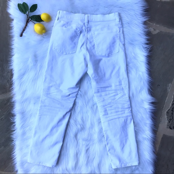 J. Crew Vintage crop jean in destroyed white - Picture 6 of 7